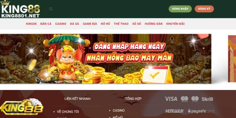 Các điều kiện và điều khoản khi đăng ký KING88